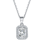 925 Sterling Silver Birthstone Necklace