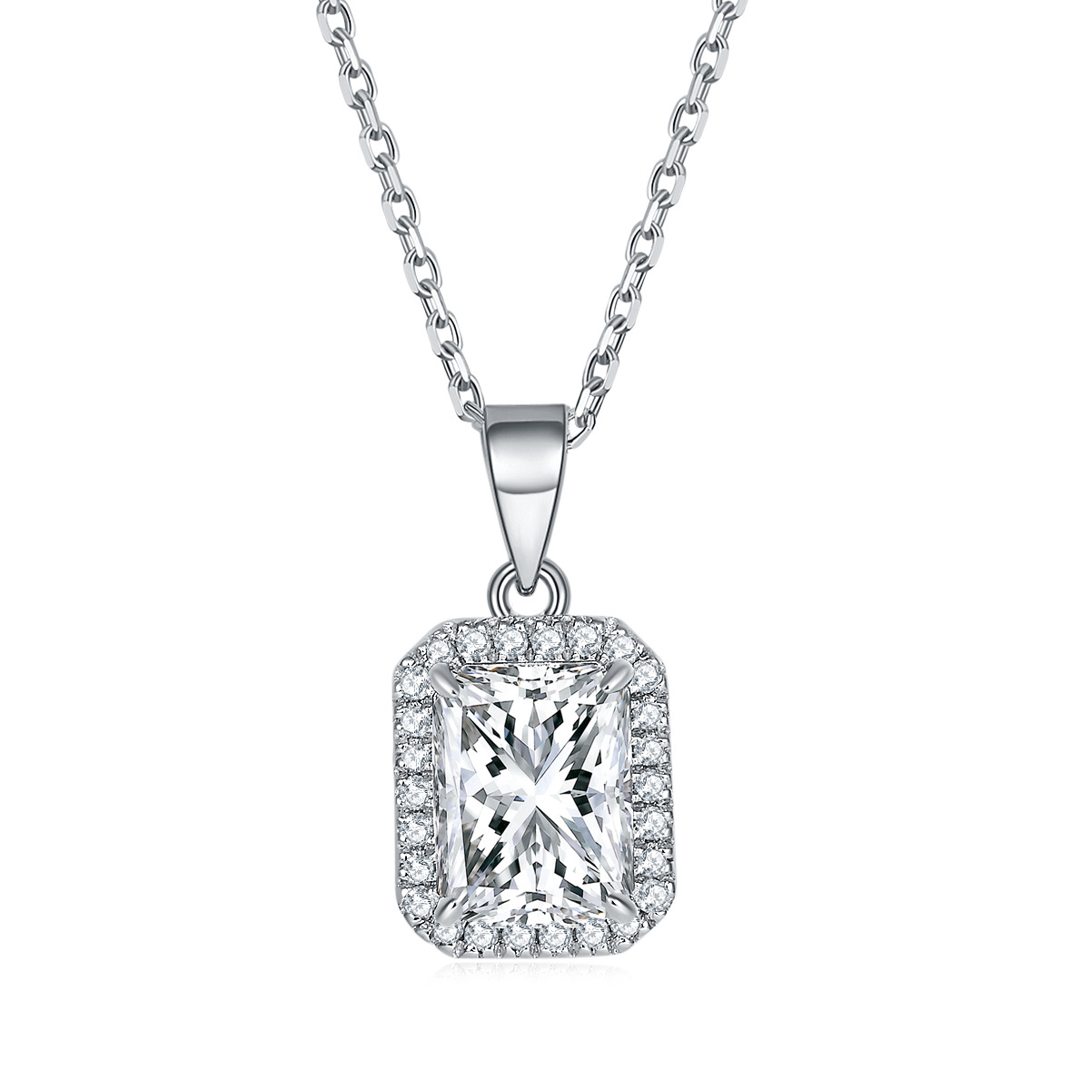 925 Sterling Silver Birthstone Necklace