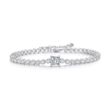 Classic Design Round 1Carat Moissanite Diamond Tennis Bracelets Charms